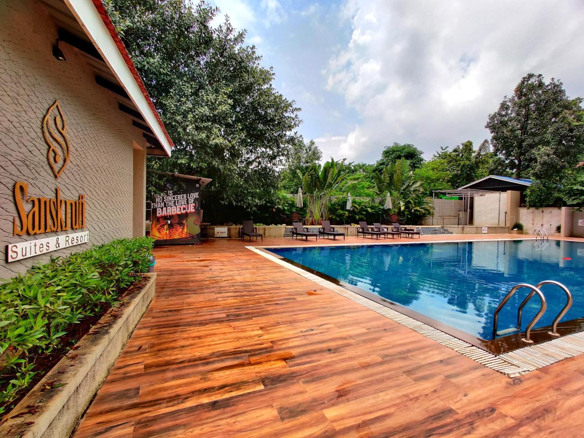 Pushpam Sanskruti Resort Karjat - A Pure Veg Resort Dhamni Zewnętrze zdjęcie